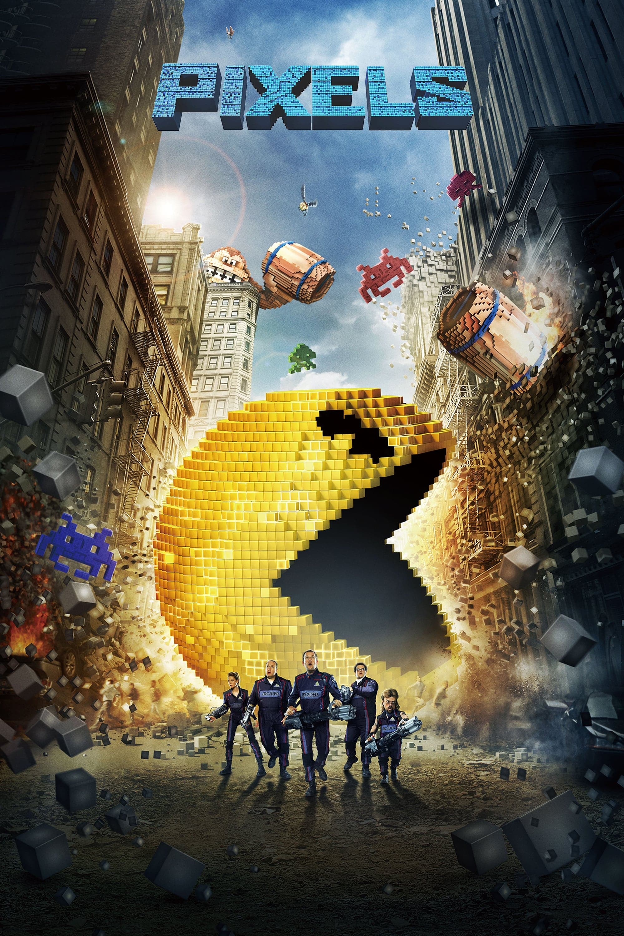Pixels (2015) scene pack