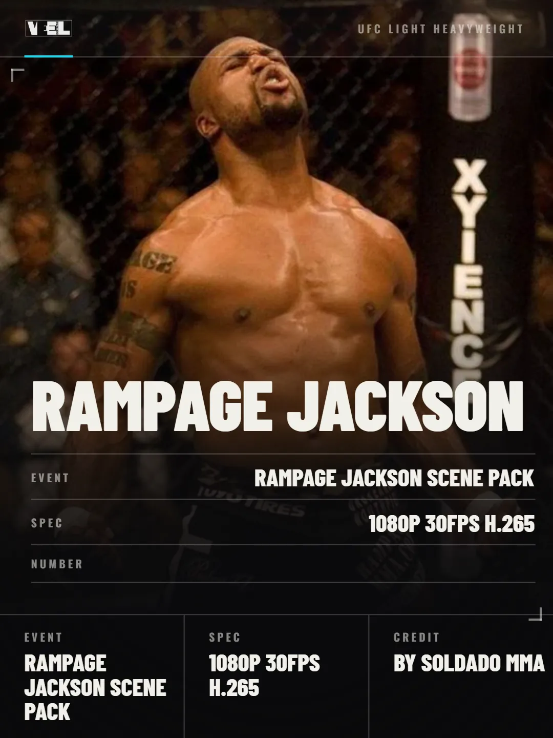 Rampage Jackson Scenepack scene pack