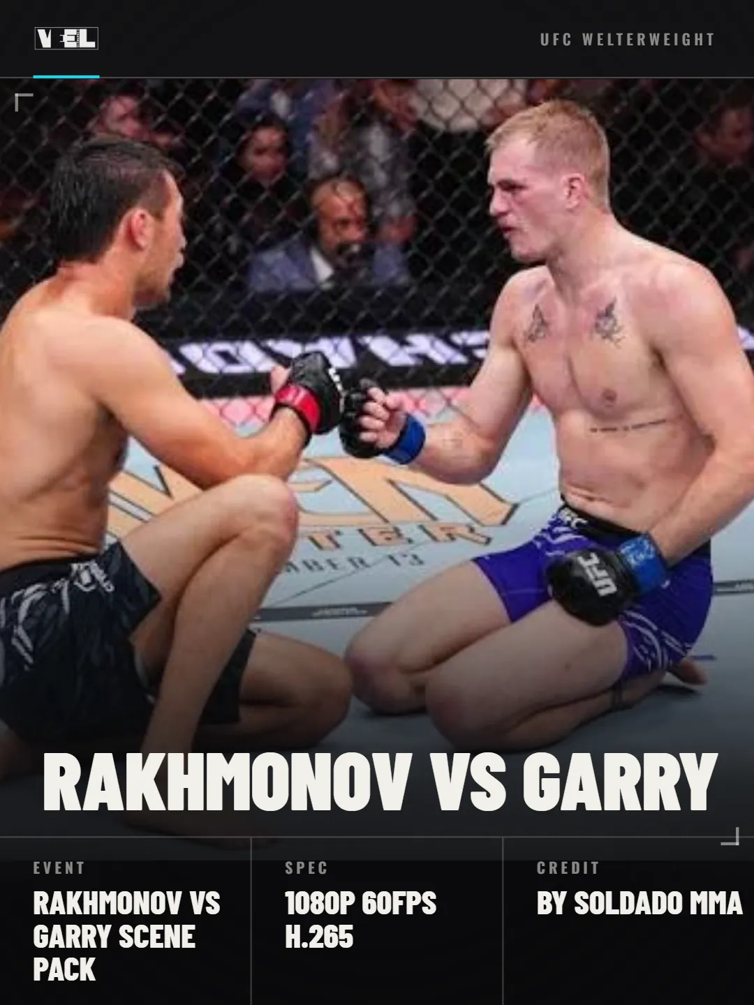 Shavkat Rakhmonov vs Ian Garry Scenepack scene pack