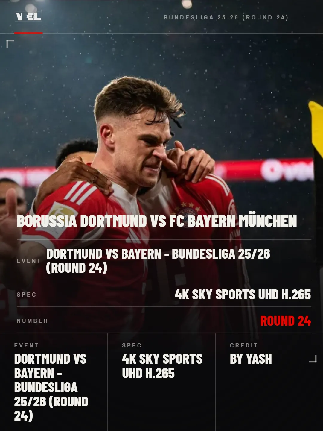 Borussia Dortmund vs FC Bayern München - Bundesliga 25-26 (Round 24) scene pack
