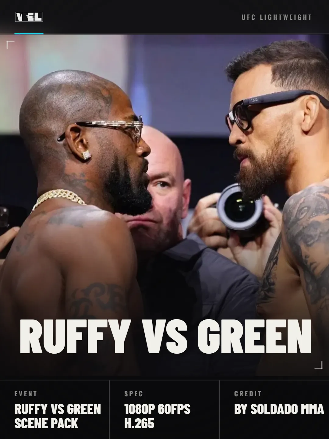 Ruffy vs Green Scenepack scene pack