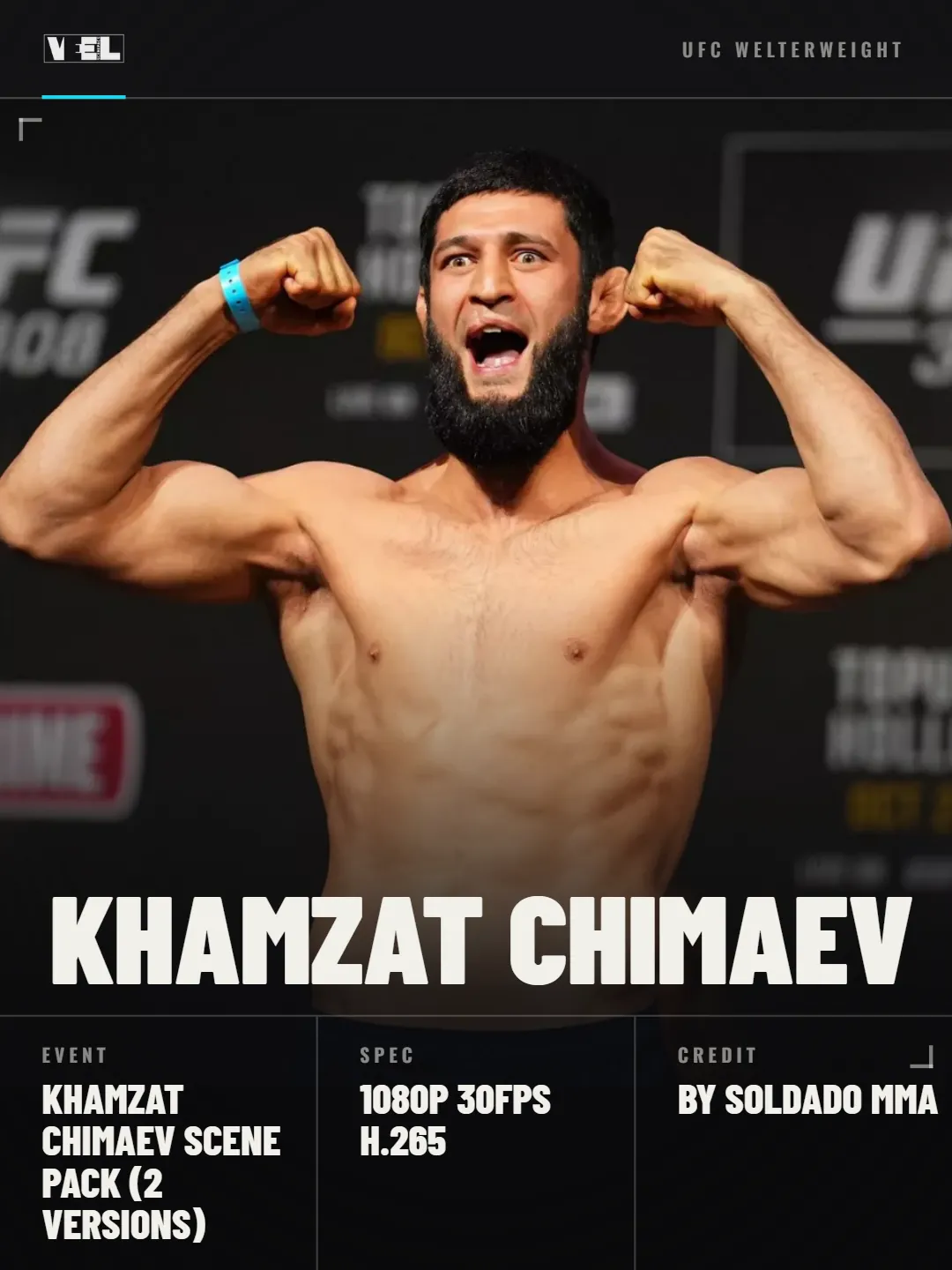 Khamzat Chimaev Scene Pack (2 Versions) scene pack