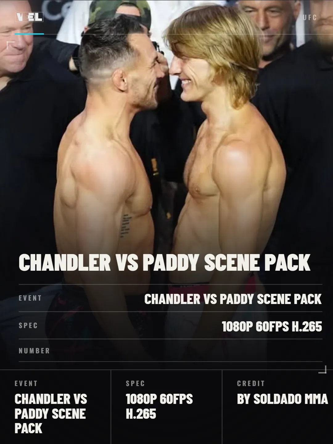 Chandler vs Paddy Scenepack scene pack